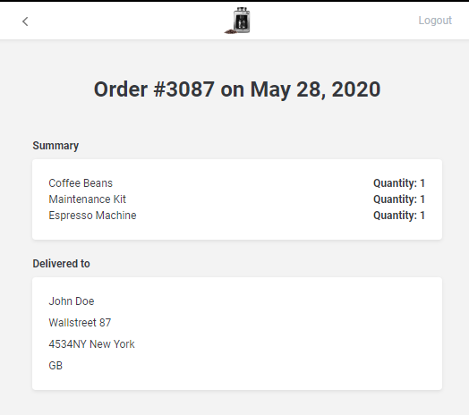Subscription order description