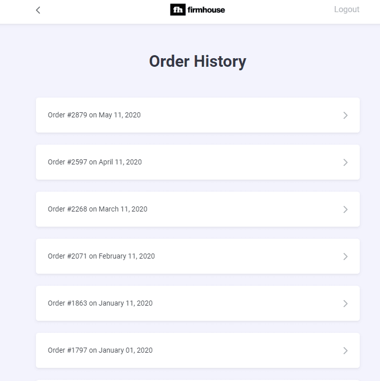Subscription order