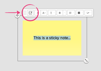 draw button