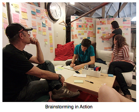 Brainstormers at work