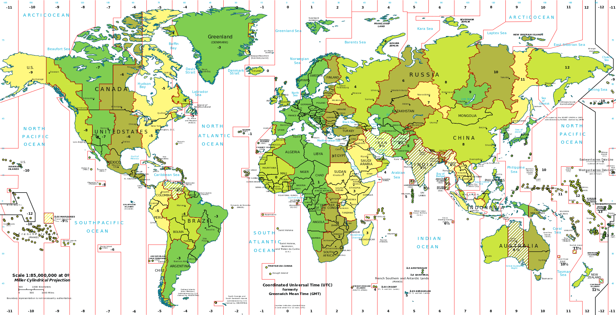 working across time zones