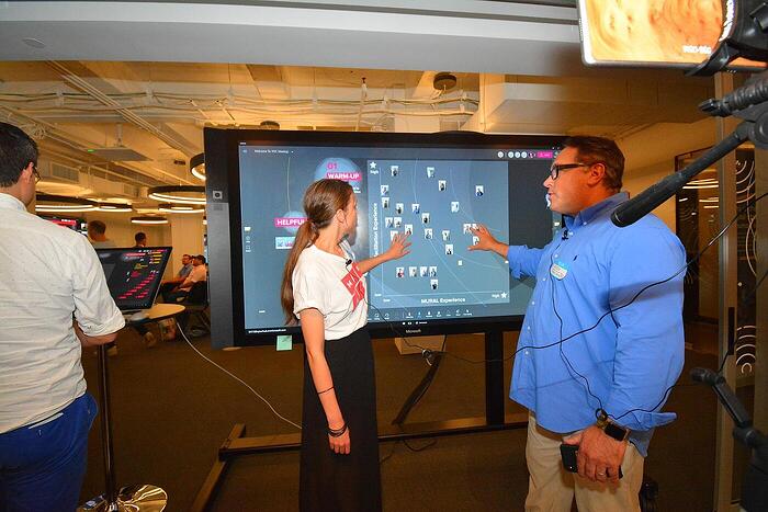 MURAL ice breaker framework surface hub
