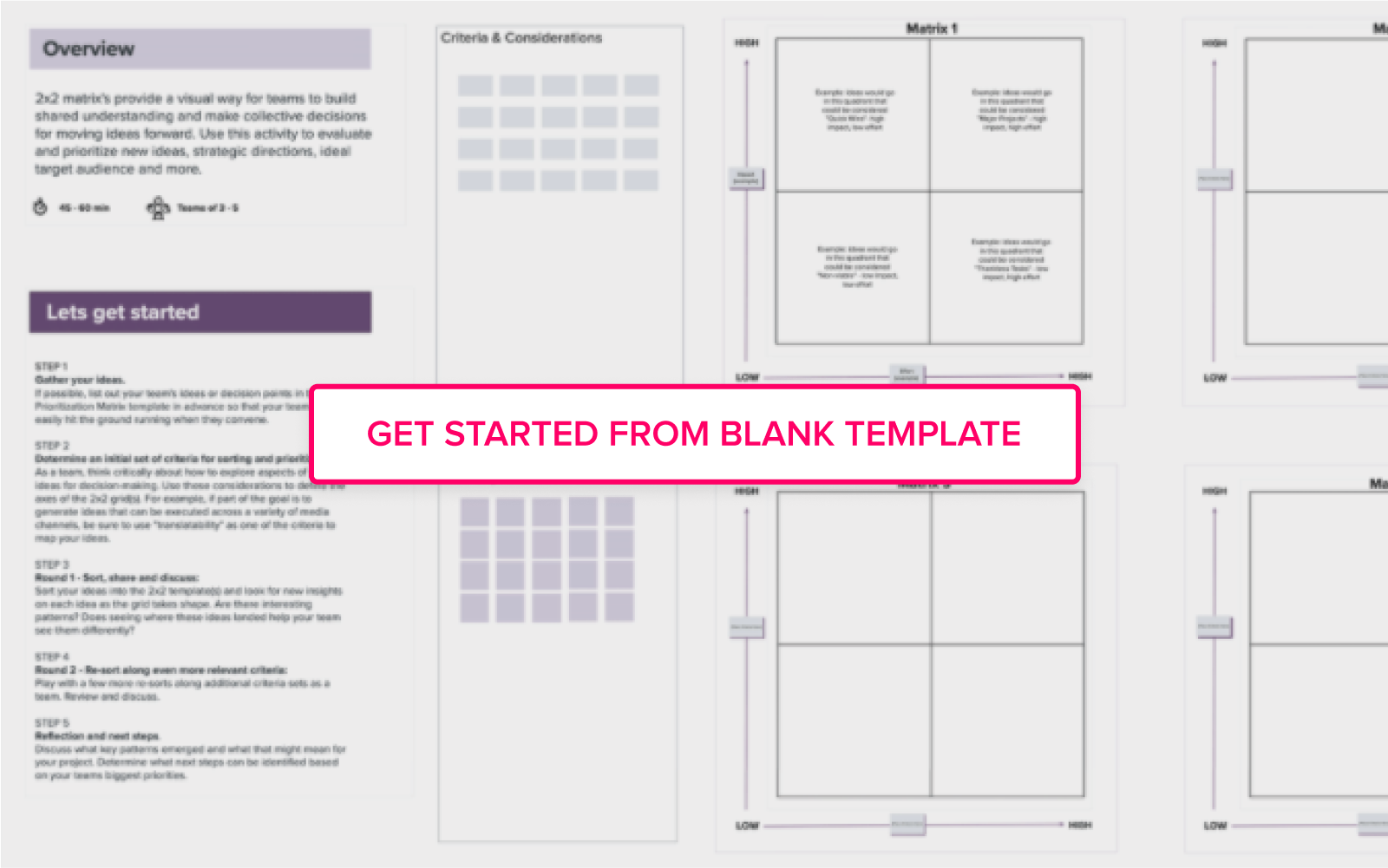 Facebook think kit templates