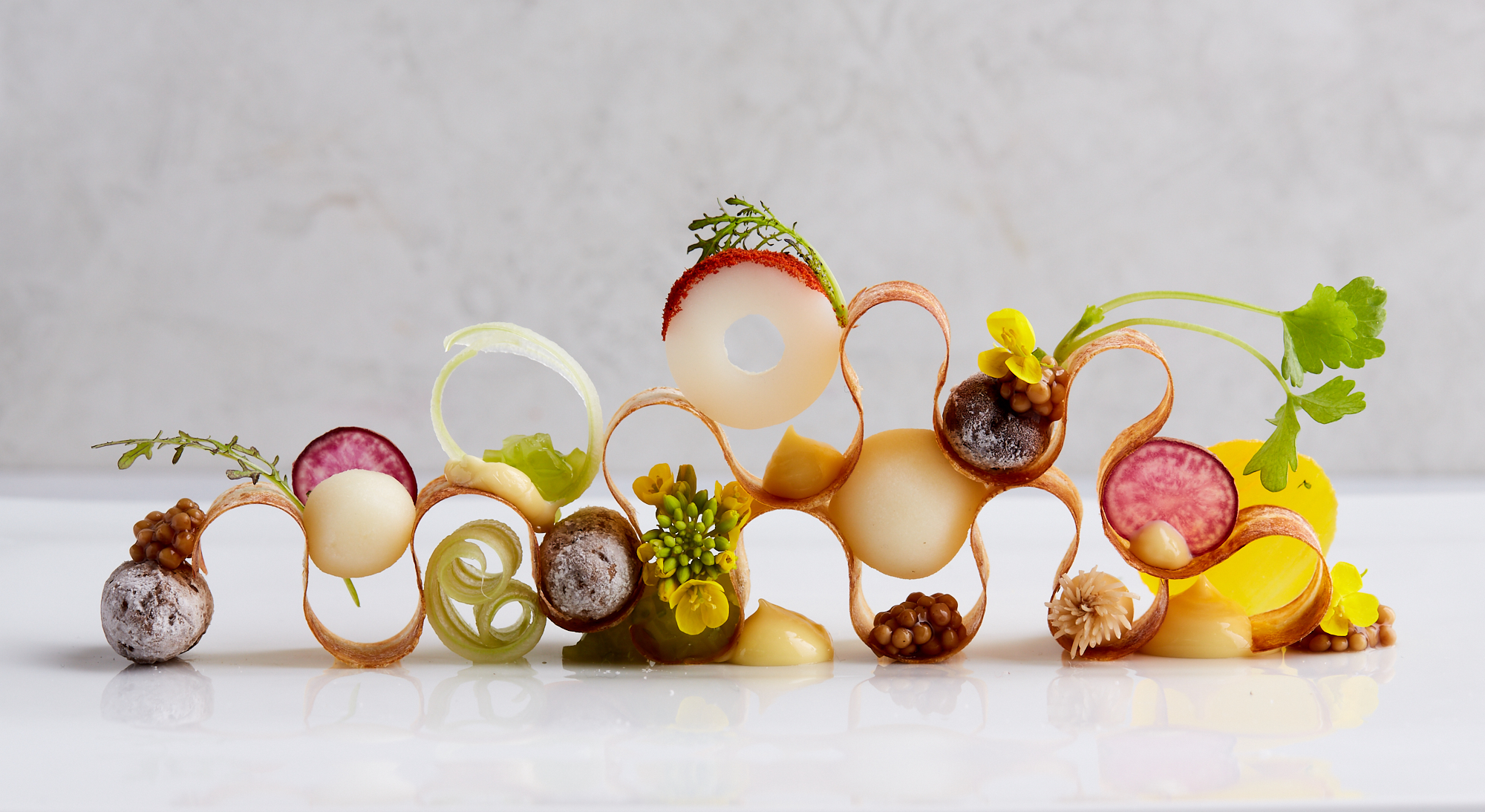 Chef Jamie Simpson's potato salad dish