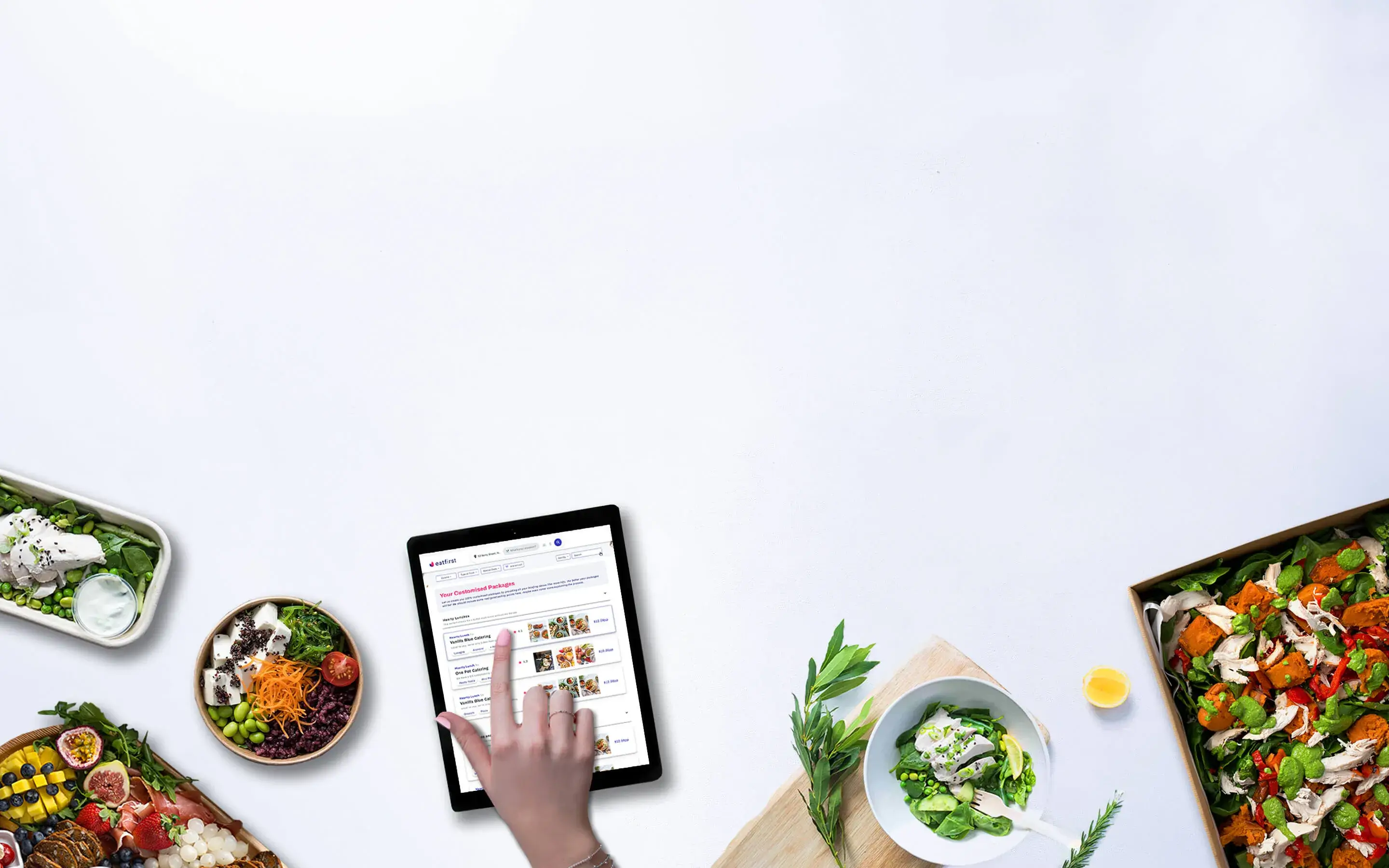 Corporate Catering with Australia's #1 Platform | EatFirst