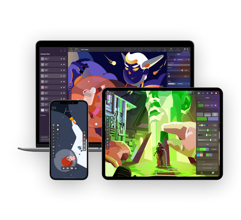 Vectornator Graphic Design Software