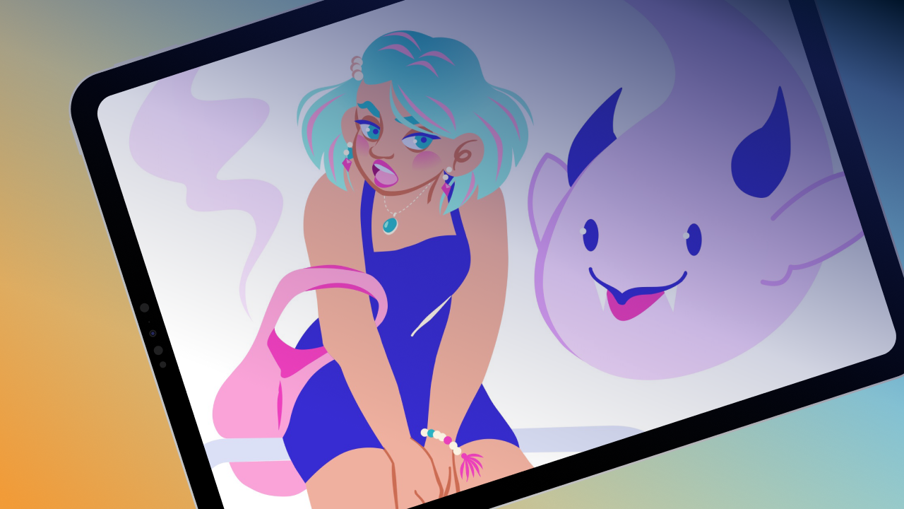 How to design Character on iPad