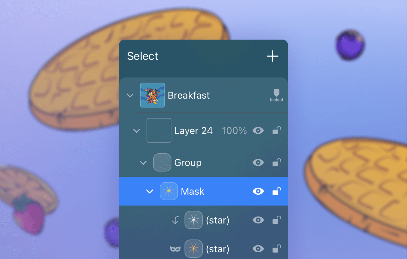 Layers Preview Vectornator 4.8.0