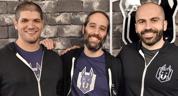 Snyk's co-founders: Assaf Hefetz, Guy Podjarny, and Danny Grander