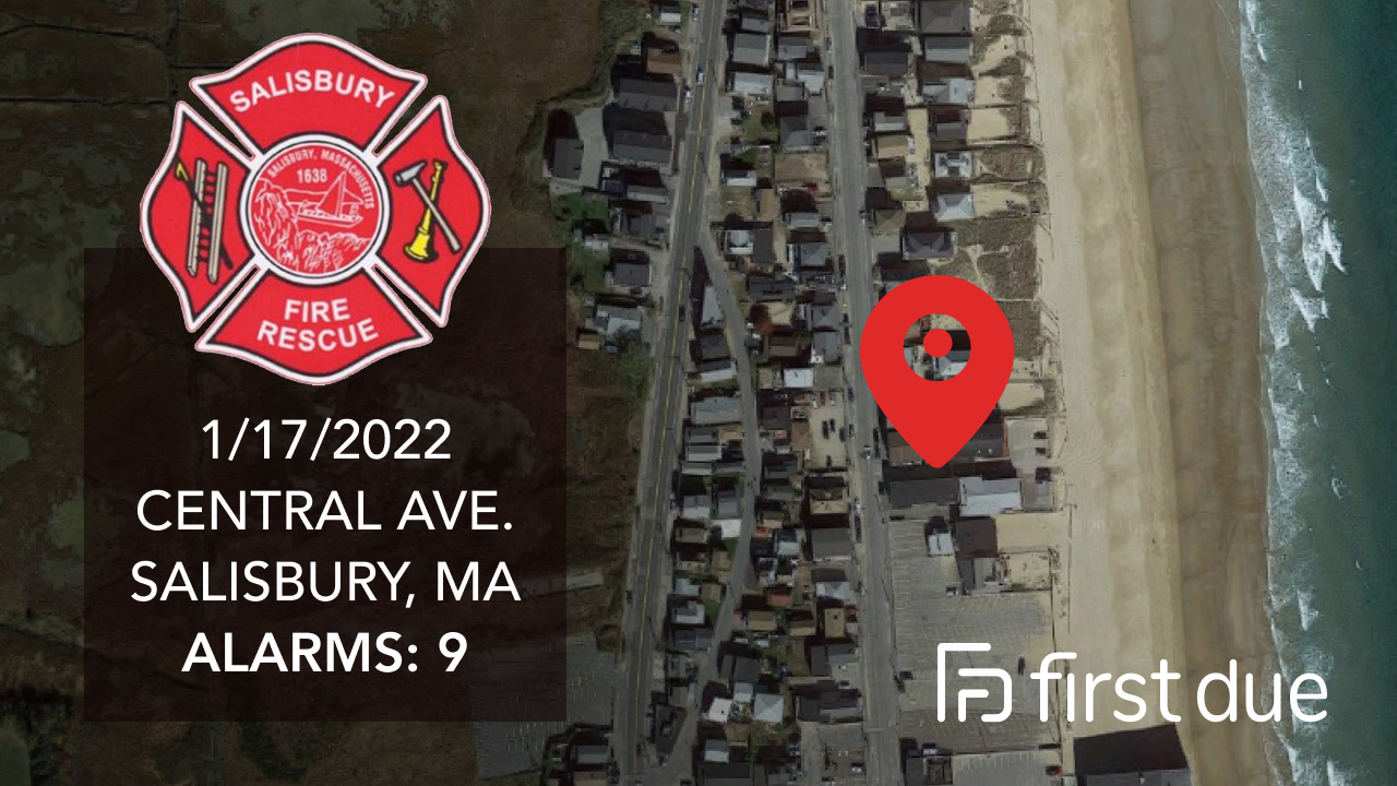 Salisbury Fire Department Responds Using First Due