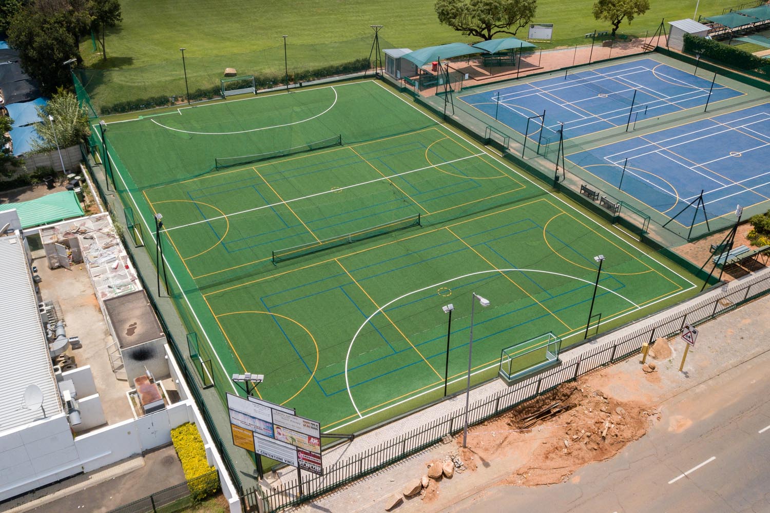 Rivonia Primary Artificial Sports Fields Belgotex Sport