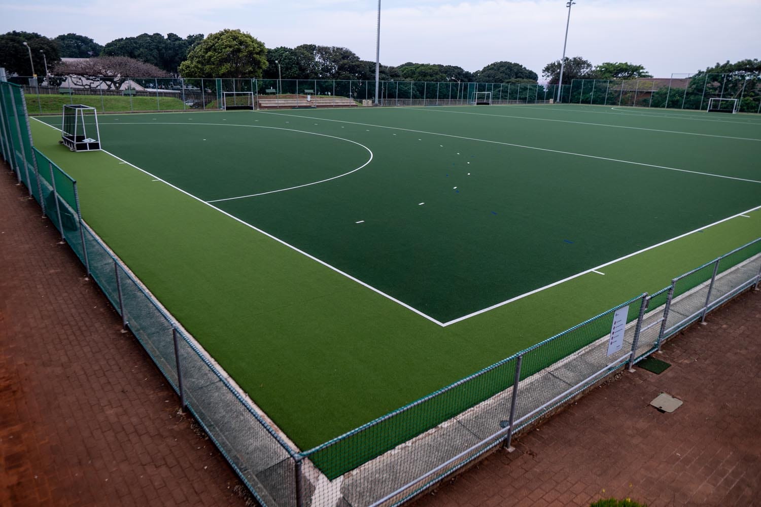 Three Schools Astro Outdoor Hockey Field Belgotex Sport