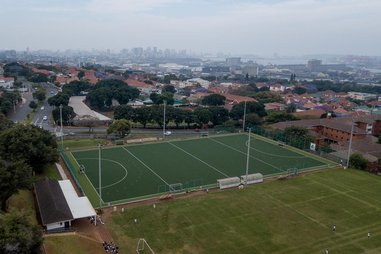 Three Schools Astro Outdoor Hockey Field Belgotex Sport