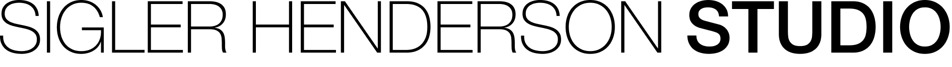 Beth Sigler Studio Architecture Sigler Henderson Studio