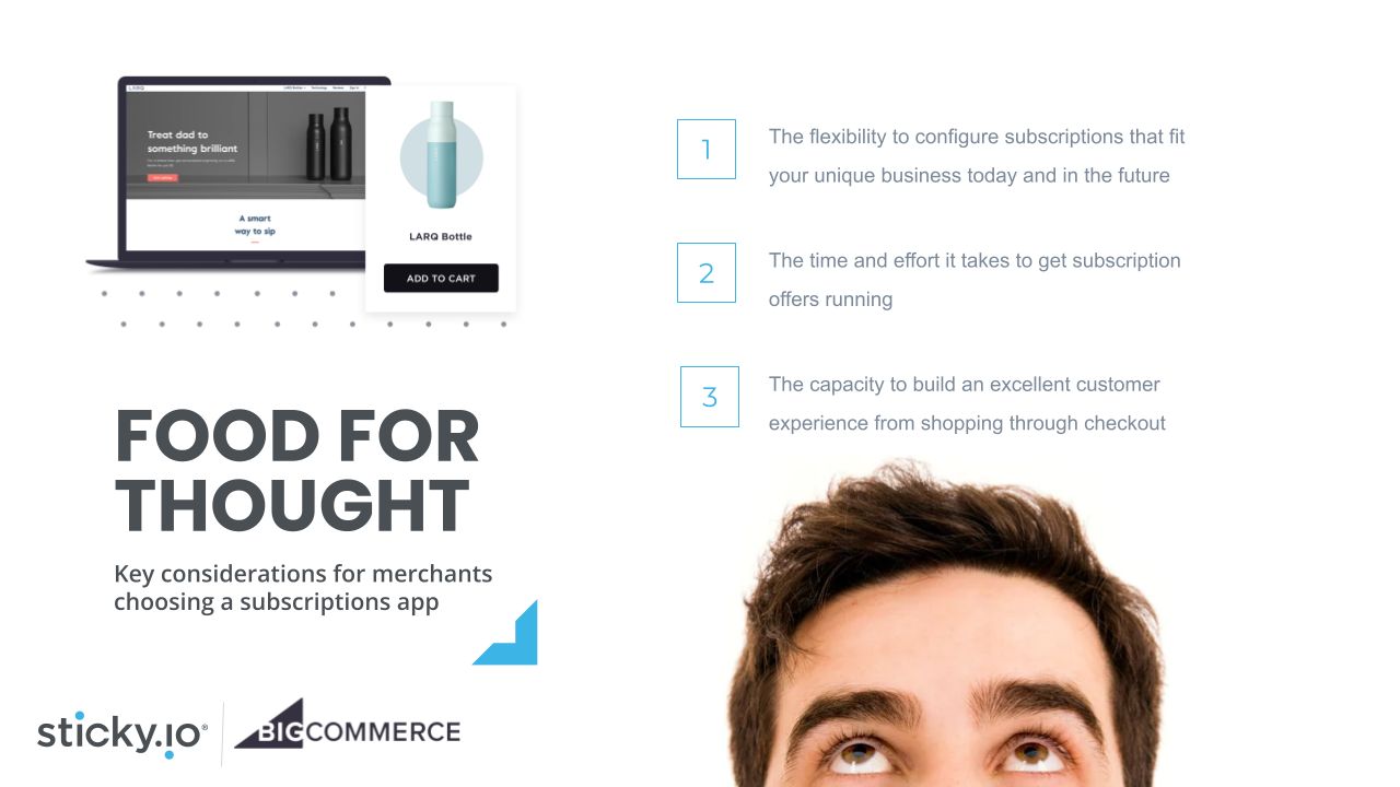 sticky.io’s BigCommerce Subscription App