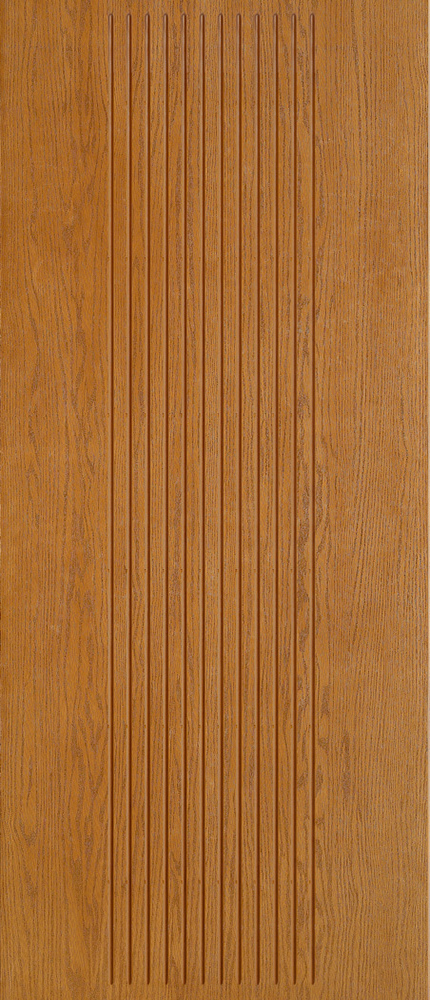 6'8" Fiberglass Oak Grooved (WC07)