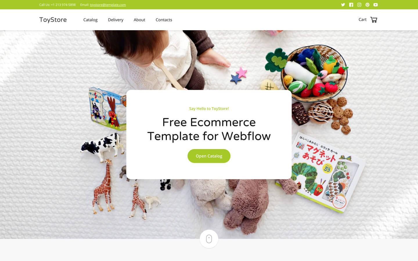 Toystore - Retail HTML5 Responsive Website Template