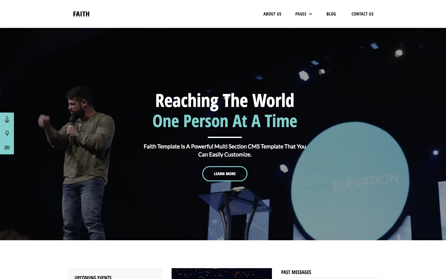 Faith - Religion HTML5 Responsive Website Template