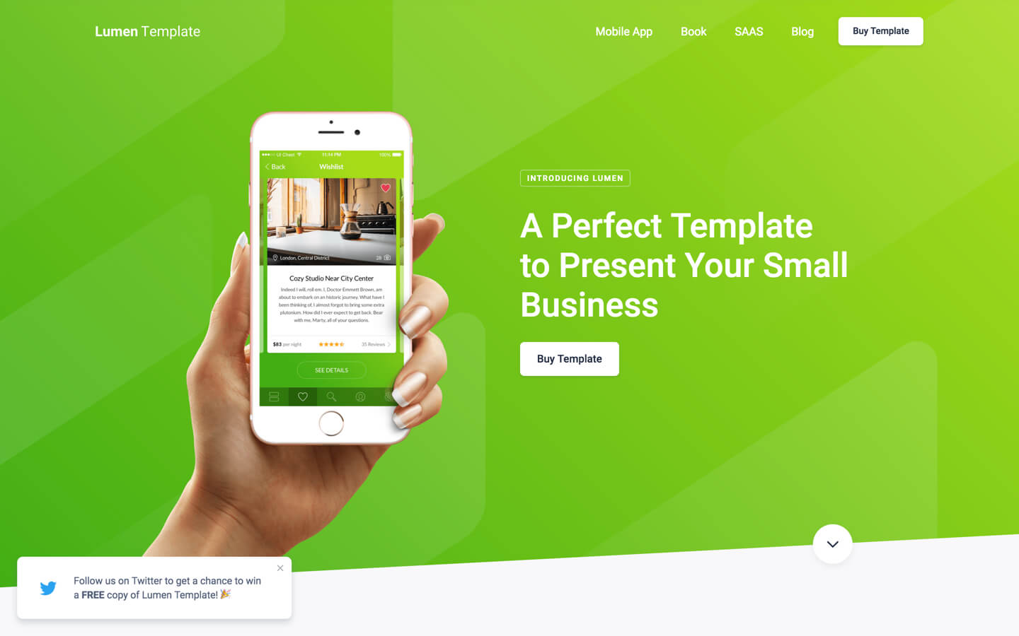 Lumen - Business HTML5 Responsive Website Template