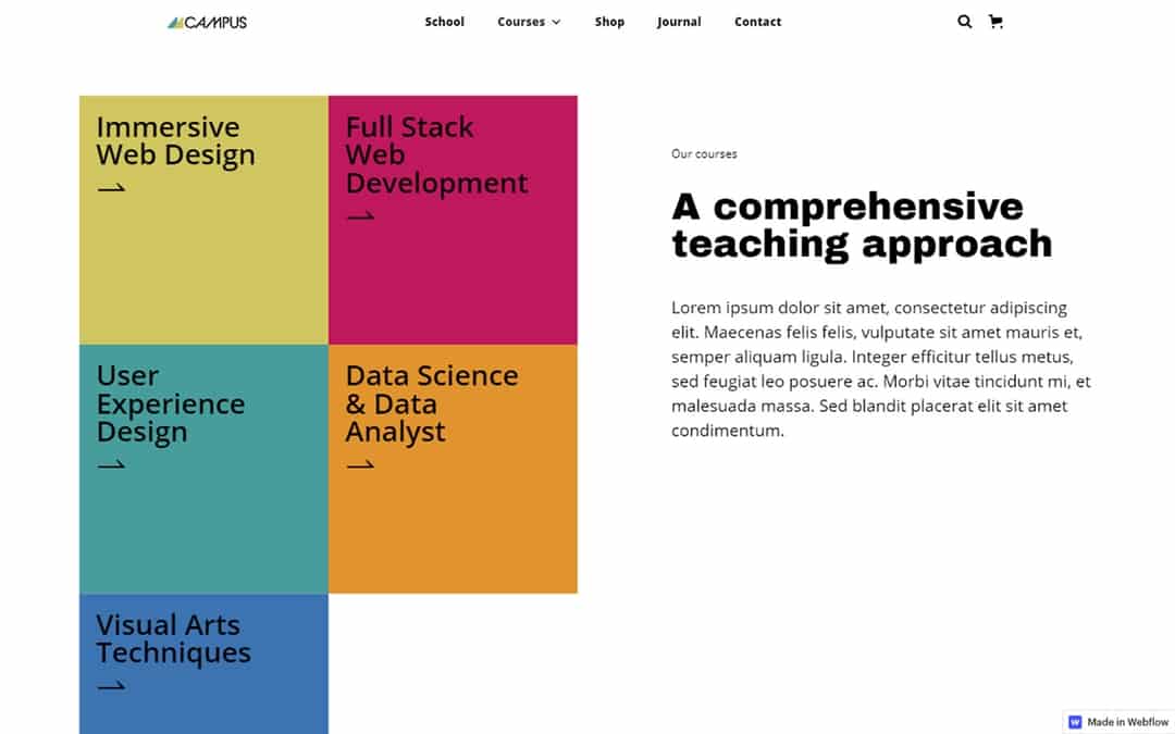 Campus - College HTML5 Responsive Website Template