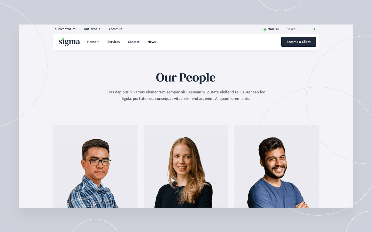 Sigma - Consulting HTML5 Responsive Website Template