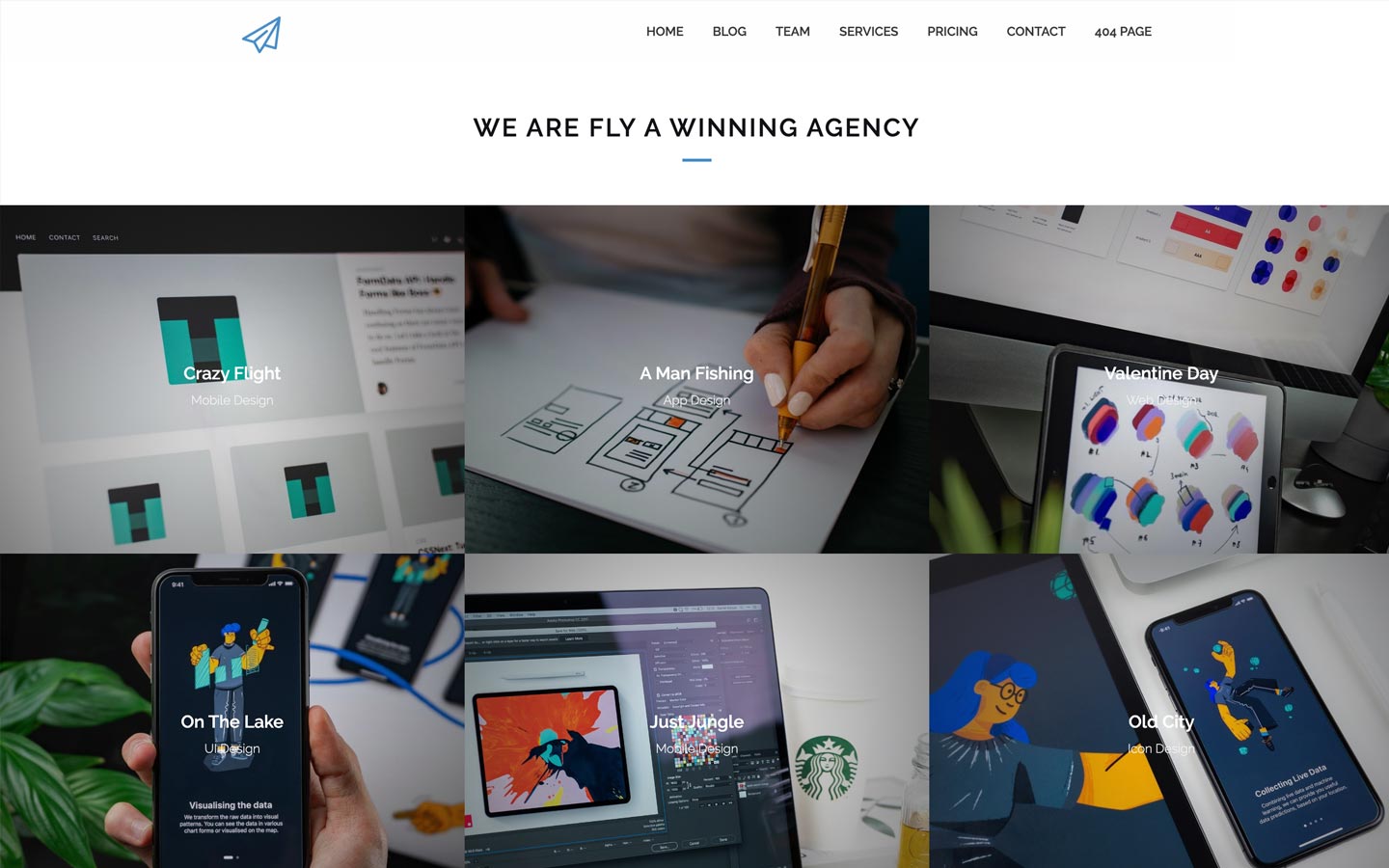 Fly CMS - Corporate HTML5 Responsive Website Template