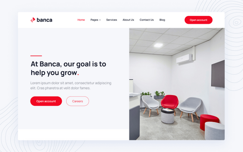 Banca - Bank HTML5 Responsive Website Template