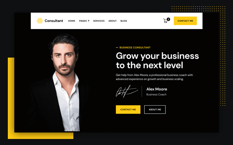 Consultant - Consulting HTML5 Responsive Website Template