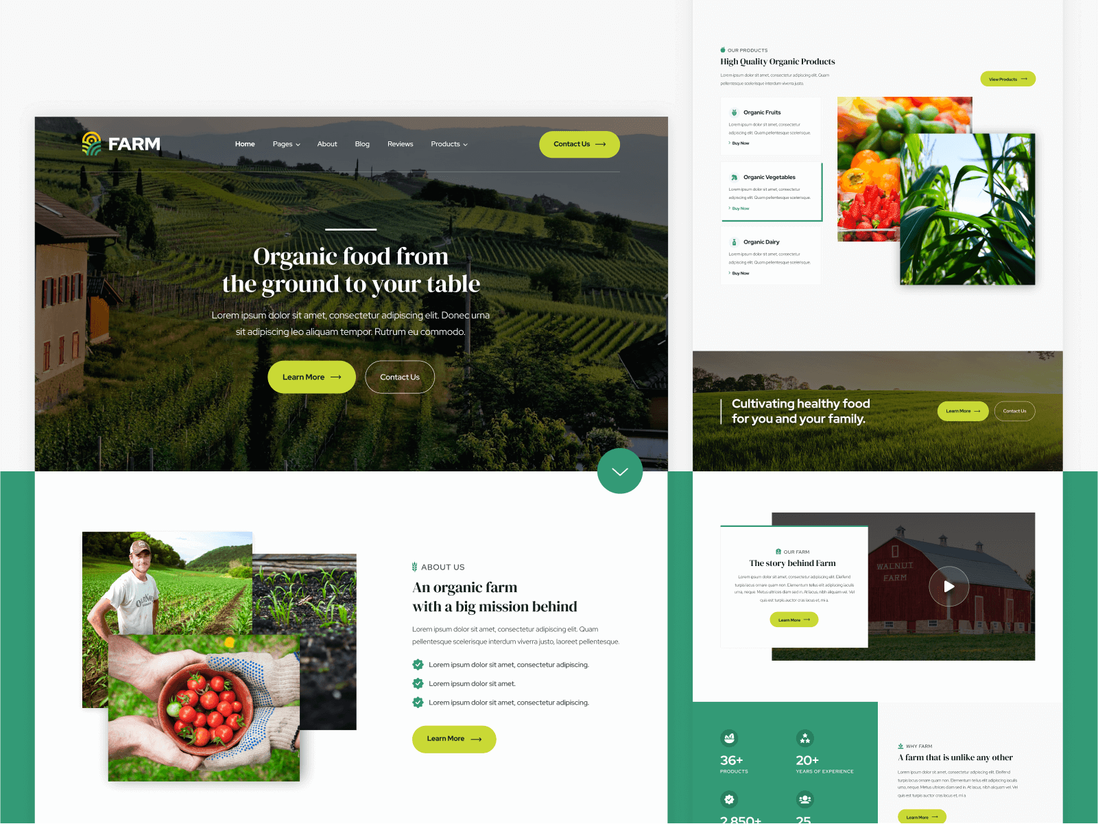 Farm - Farm HTML5 Responsive Website Template