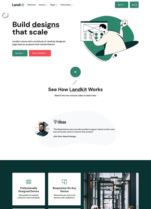 Landkit Ecommerce by Masterthemes