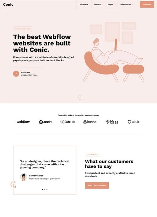 Conic by Masterthemes