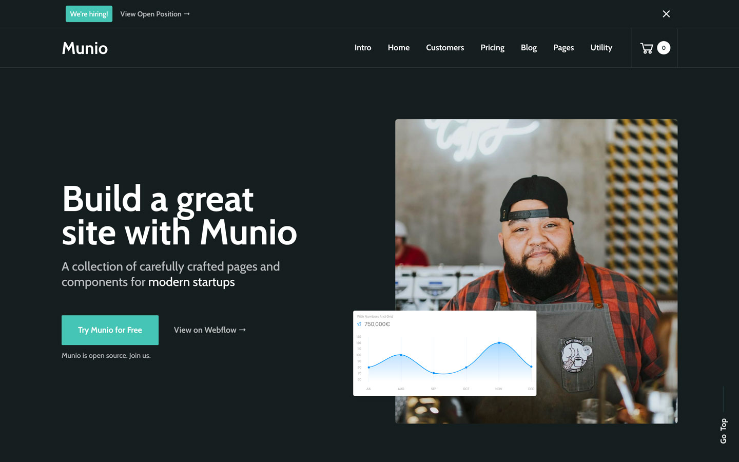 templates for your startup website in 2021.