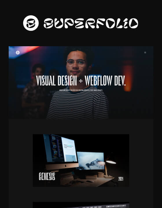 Portfolio Website Templates Available At Webflow