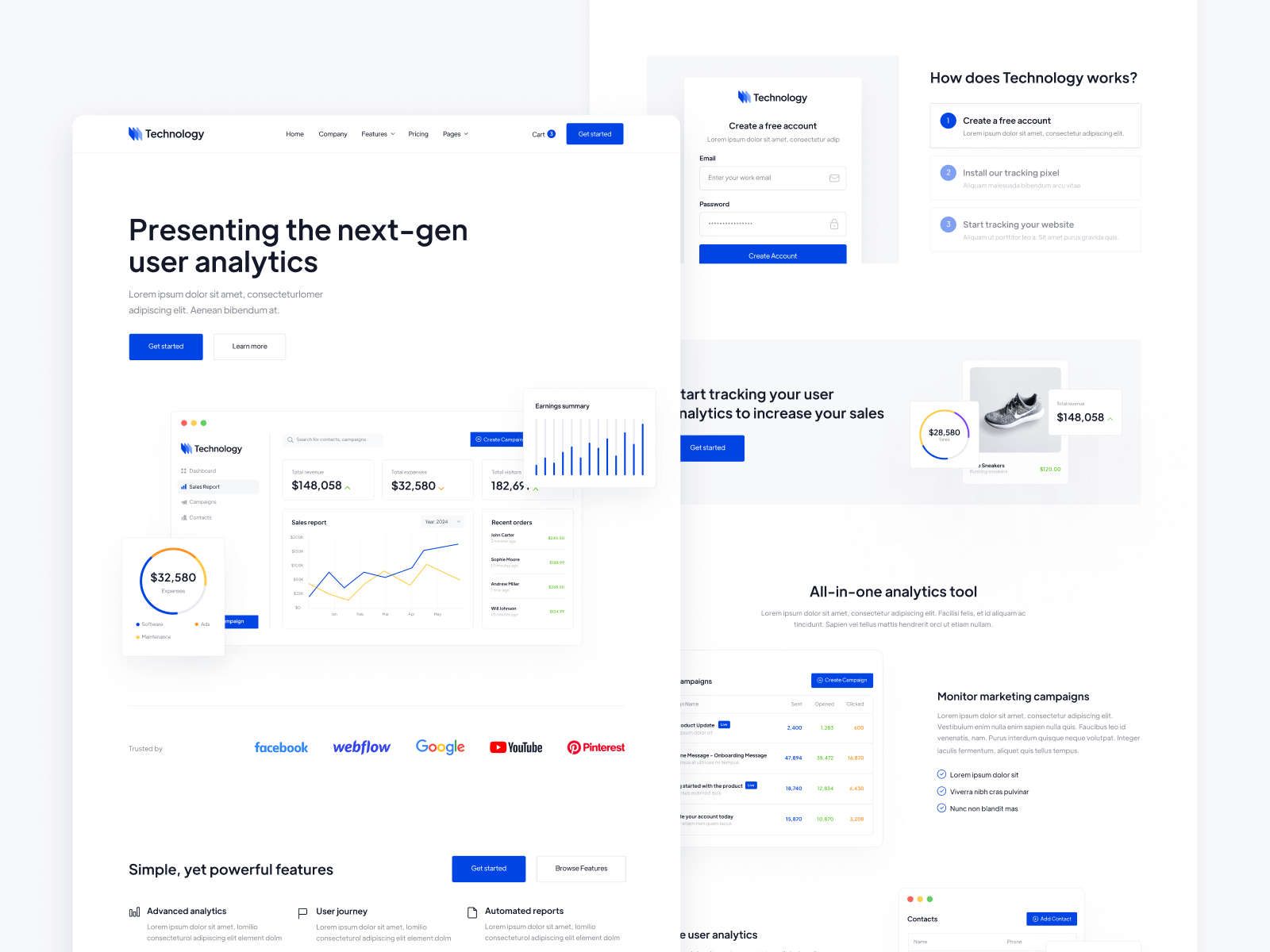 Technology (DE) - Technology HTML5 Responsive Website Template