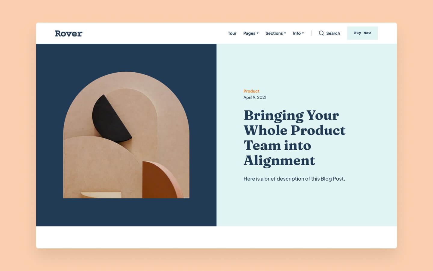 Rover - Business HTML5 Responsive Website Template