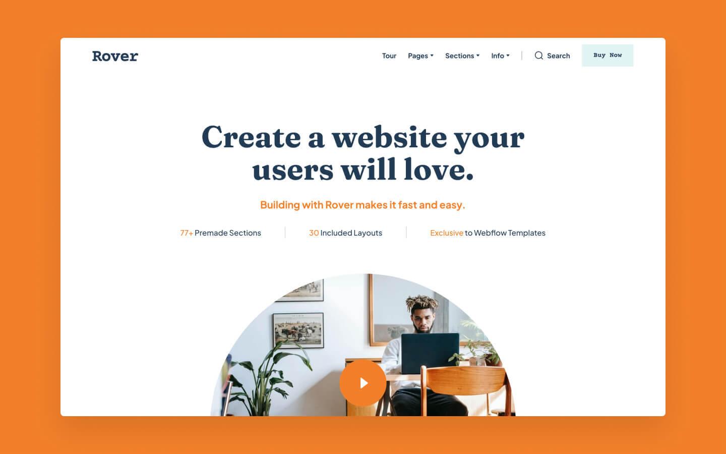 Rover - Business HTML5 Responsive Website Template