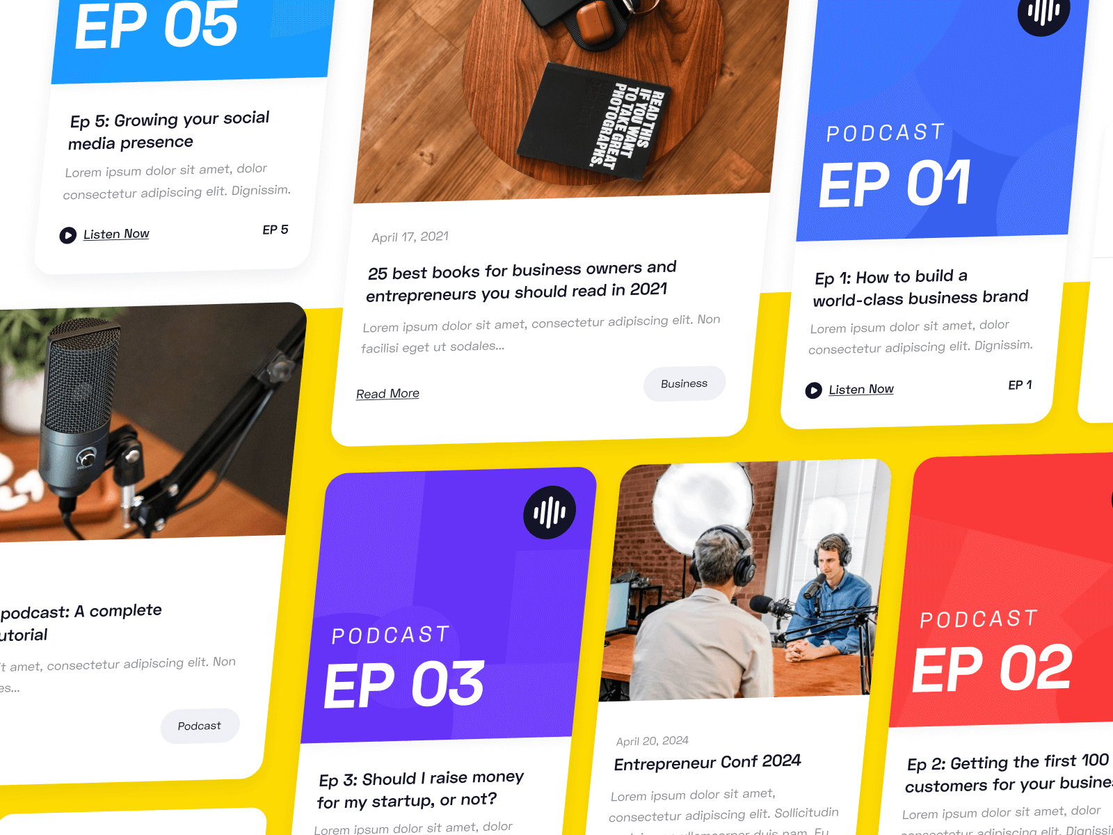 Podcast Webflow Theme