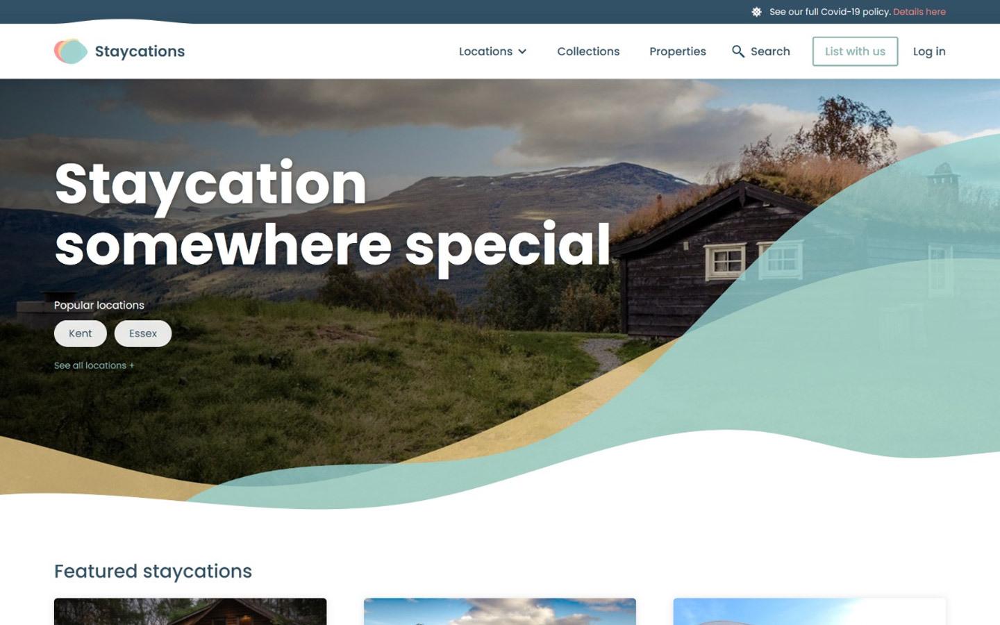 Staycation Website Example Staycations - Travel HTML5 Responsive Website Template