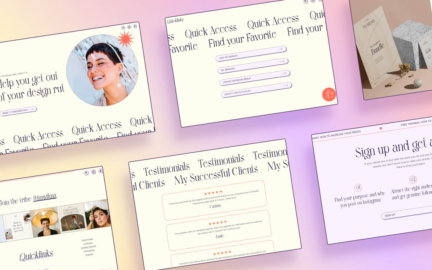 Quicklinks - Landing page HTML5 Responsive Website Template