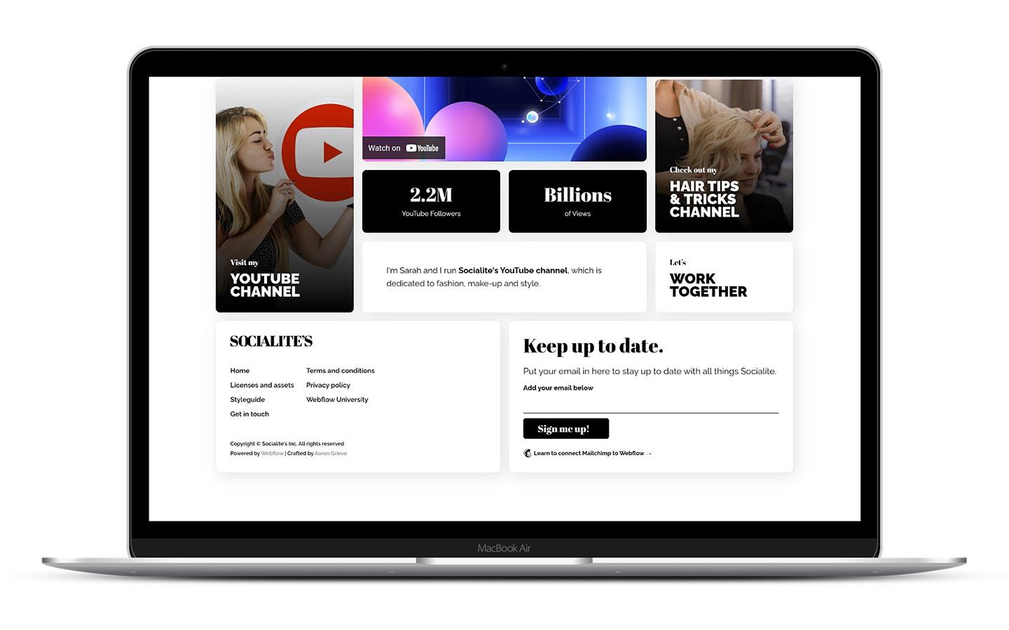 Socialite's - Social HTML5 Responsive Website Template