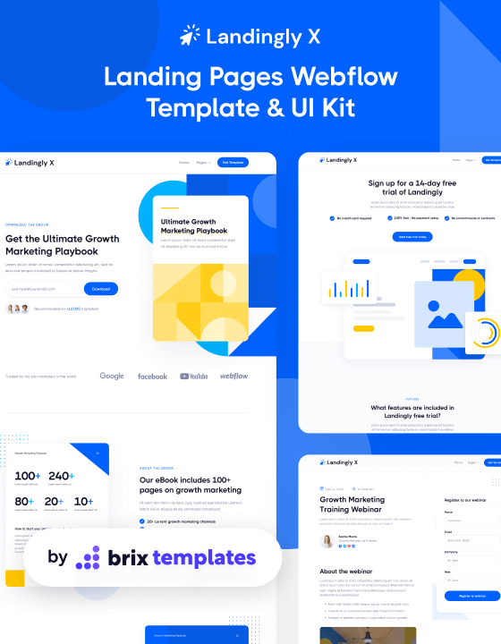 Landingly X - Landing page HTML5 Responsive Website Template