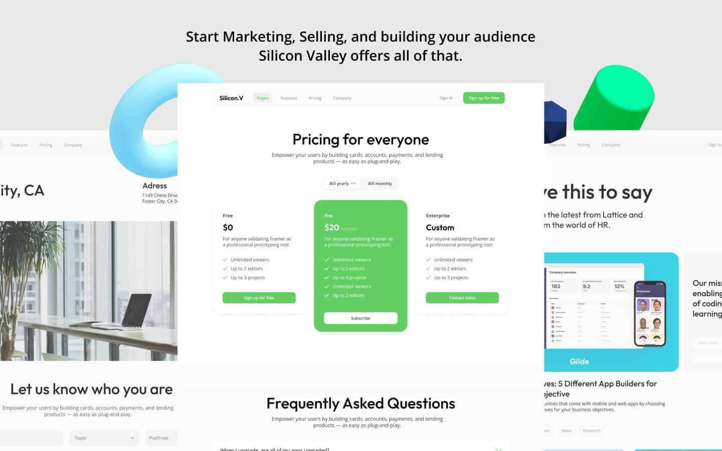 SiliconV - App HTML5 Responsive Website Template
