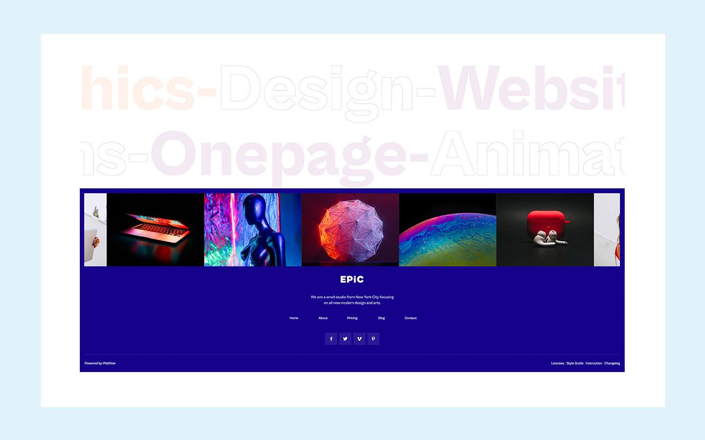 Epic - Agency HTML5 Responsive Website Template