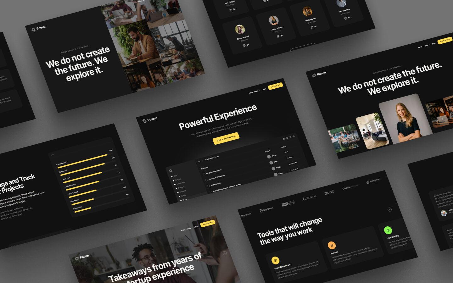 Powerful - SaaS HTML5 Responsive Website Template