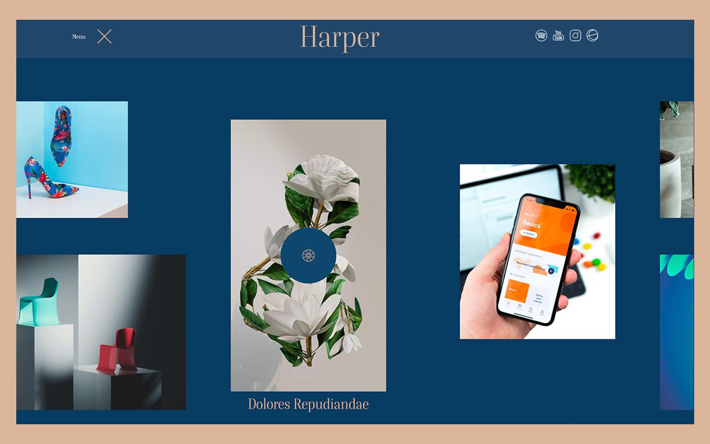 Harper - Portfolio HTML5 Responsive Website Template
