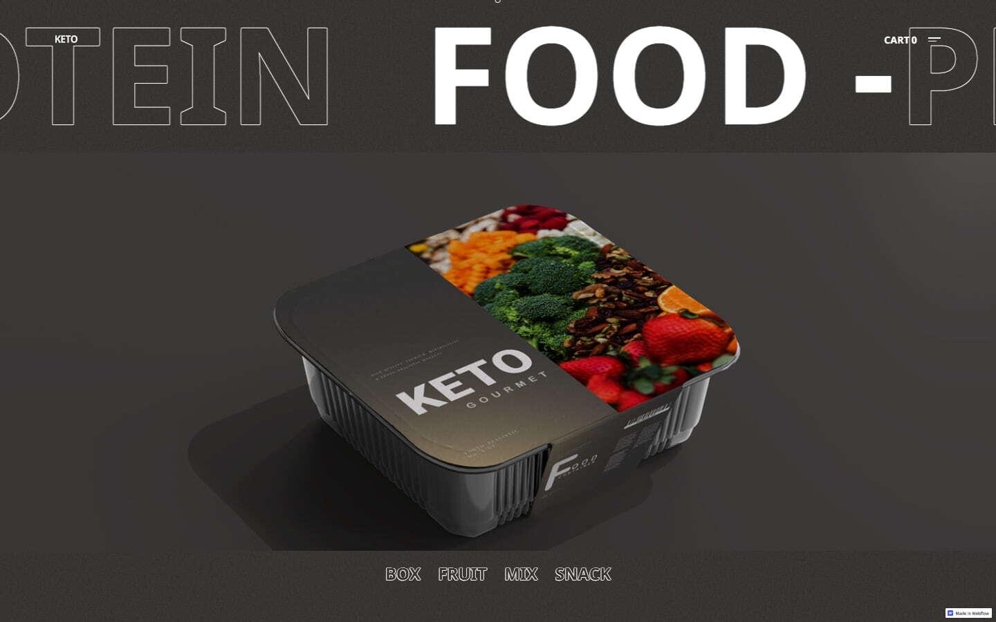 Keto Delivery HTML5 Responsive site Template