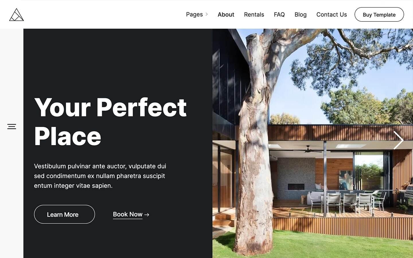 Easy Rental Real Estate HTML5 Responsive site Template