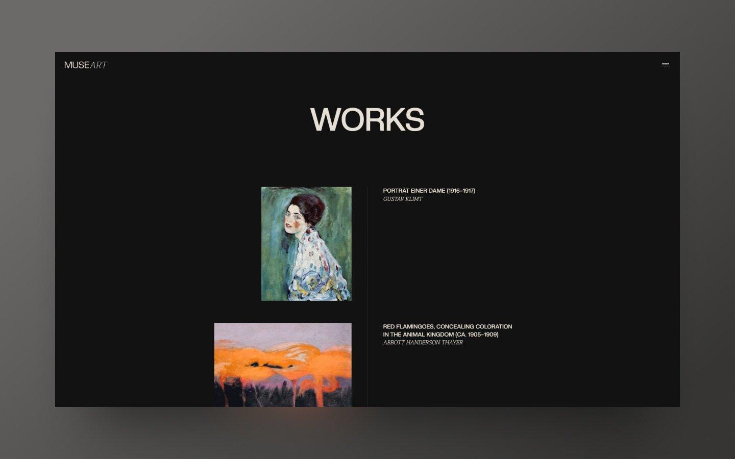 Muse Portfolio HTML5 Responsive Website Template