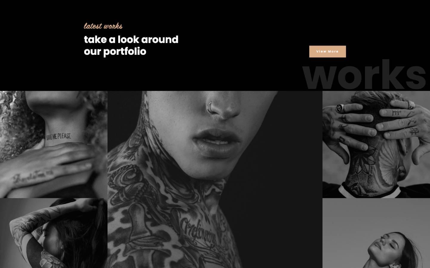 Patattoo 128 Beauty HTML5 Responsive site Template