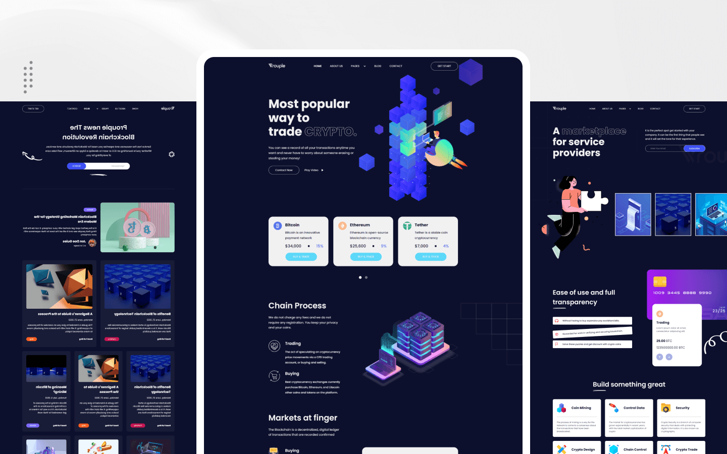 Crypto Webflow Template